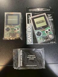 Game Boy Pocket (Clear) (Nintendo Game Boy)