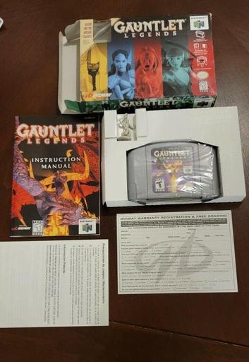 Gauntlet Legends (w/ Figurine) (Nintendo 64)