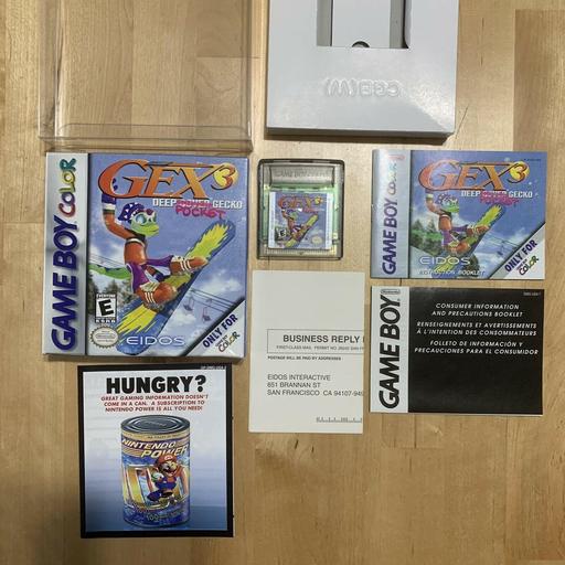 Collectible image of Gex 3: Deep Pocket Gekko (Nintendo Game Boy Color)
