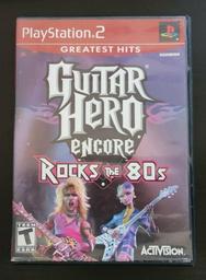Guitar Hero Encore: Rocks the 80s (Greatest Hits) (Sony Playstation 2)