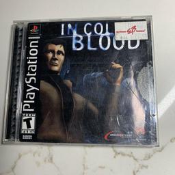 In Cold Blood (Sony Playstation 1)