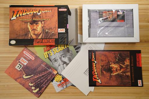 Collectible image of Indiana Jones' Greatest Adventures (Super Nintendo Entertainment System)