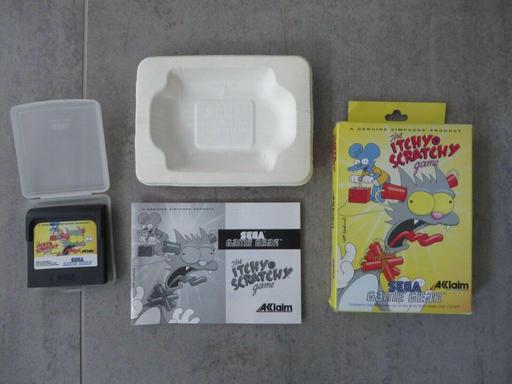 Itchy & Scratchy Game (Sega Game Gear)
