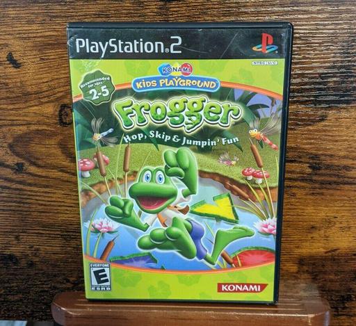 Collectible image of Konami Kids Playground: Frogger Hop, Skip & Jumpin' Fun (Sony Playstation 2)