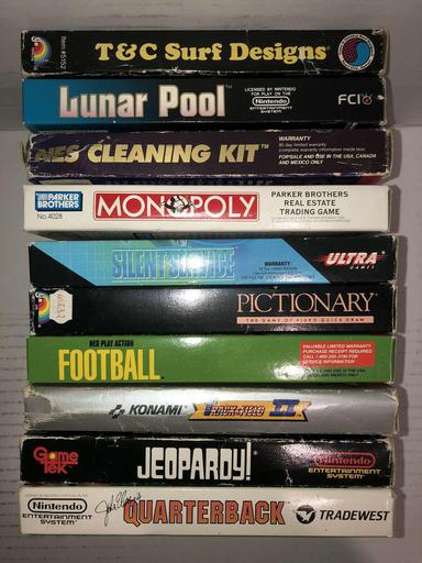 Collectible image of Lunar Pool (Nintendo Entertainment System)