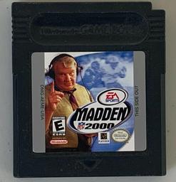 Madden 2000 (Nintendo Game Boy Color)
