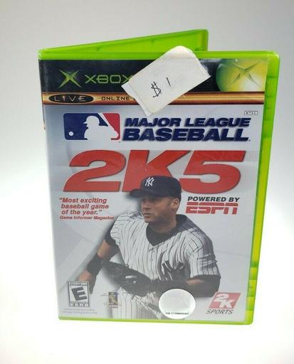 Collectible image of Major League Baseball 2K5 (Microsoft Xbox)