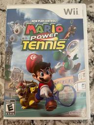 Mario Power Tennis: New Play Control!  (Nintendo Wii)