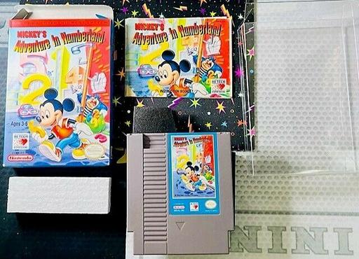 Mickey's Adventure in Numberland (Nintendo Entertainment System)