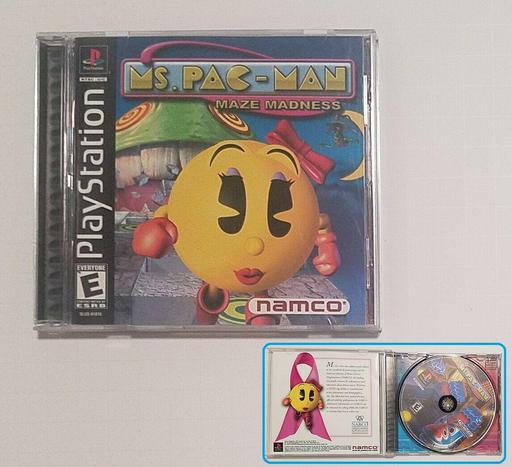 Ms. Pac-Man: Maze Madness (Sony Playstation 1)