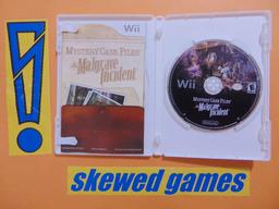 Mystery Case Files: The Malgrave Incident (Nintendo Wii)