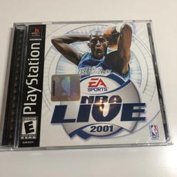 NBA Live 2001 (Sony Playstation 1)