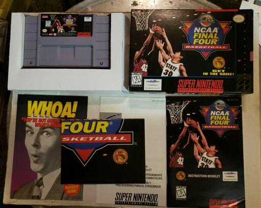 NCAA Final Four Basketball (Super Nintendo Entertainment System)