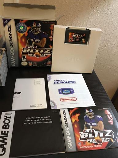 Collectible image of NFL Blitz 2003 (Nintendo Game Boy Advance)