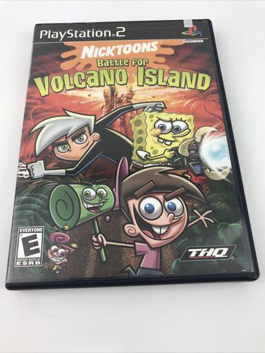 Nicktoons: Battle for Volcano Island (Sony Playstation 2)