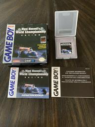 Nigel Mansell's World Championship Racing (Nintendo Game Boy)