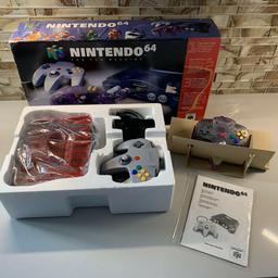 Nintendo 64 Console (Atomic Purple Bundle) (Nintendo 64)