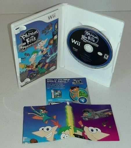 Phineas and Ferb: Across the 2nd Dimension (Nintendo Wii)