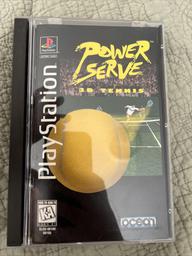 Power Serve 3D Tennis (Sony Playstation 1)