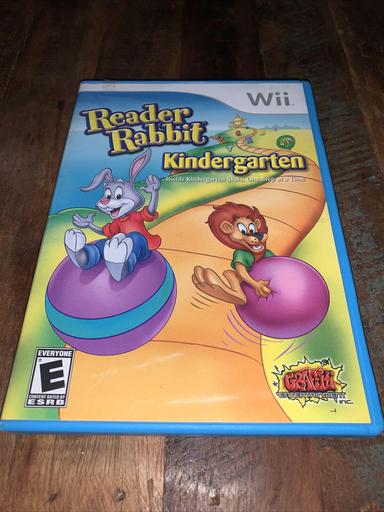 Collectible image of Reader Rabbit: Kindergarten (Nintendo Wii)