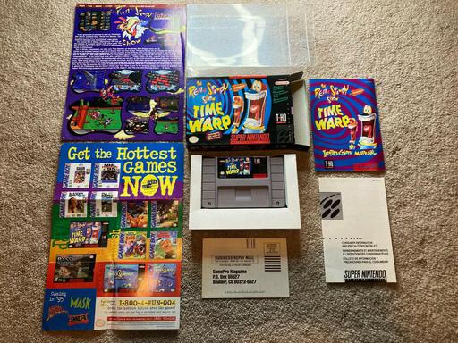 Ren & Stimpy Show: Time Warp (Super Nintendo Entertainment System)