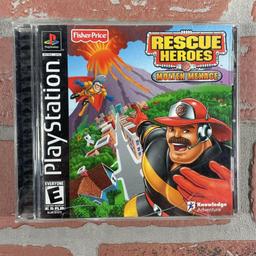 Rescue Heroes: Molten Menace (Sony Playstation 1)
