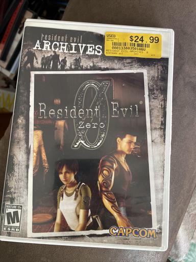 Resident Evil Archives: Resident Evil Zero (Nintendo Wii)