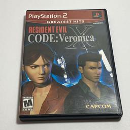 Resident Evil Code: Veronica X (Greatest Hits) (Sony Playstation 2)