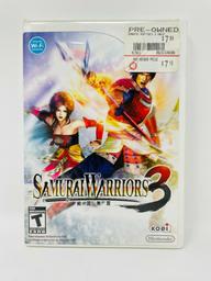 Samurai Warriors 3 (Nintendo Wii)