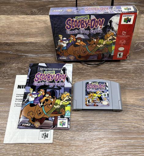 Scooby Doo! Classic Creep Capers (Grey) (Nintendo 64)
