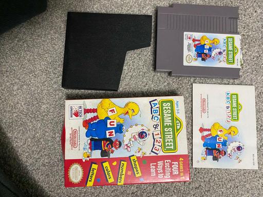 Sesame Street: ABC/123 (Nintendo Entertainment System)