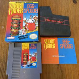 Short Order/Eggsplode (Nintendo Entertainment System)