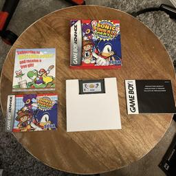 Sonic Advance & Pinball Party (Nintendo Game Boy Advance)