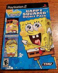 Spongebob SquarePants: Happy Squared (Double Pack) (Sony Playstation 2)