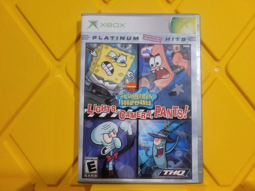 SpongeBob SquarePants: Lights Camera Pants! (Microsoft Xbox)
