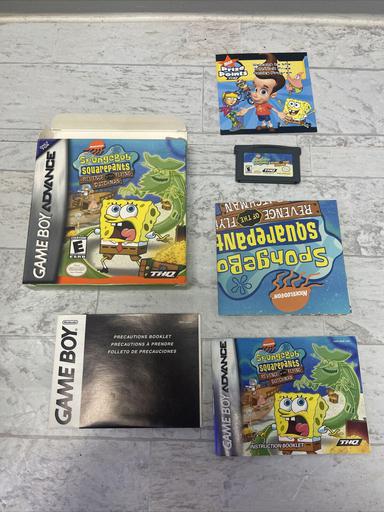 SpongeBob SquarePants: Revenge of The Flying Dutchman (Nintendo Game Boy Advance)