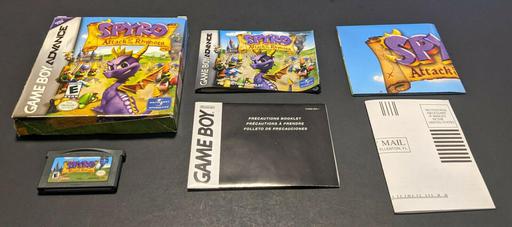 Spyro: Attack of The Rhynocs (Nintendo Game Boy Advance)
