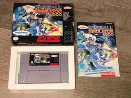 Super Baseball Simulator 1.000 (Super Nintendo Entertainment System)