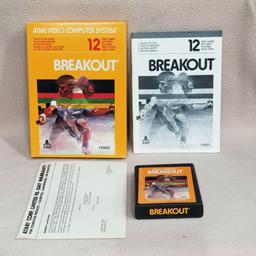 Super Breakout (Atari) (Atari 2600)