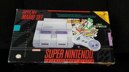 Super NES (Mario Set) (Super Nintendo Entertainment System)
