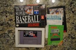 Tecmo Super Baseball (Super Nintendo Entertainment System)
