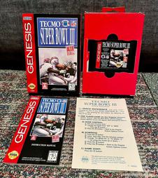 Tecmo Super Bowl III: Final Edition (Sega Genesis)