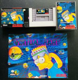 The Simpsons: Virtual Bart (Super Nintendo Entertainment System)
