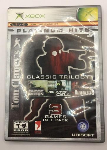 Tom Clancy's Classic Trilogy (Platinum Hits) (Microsoft Xbox)