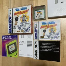 Tom & Jerry: Mouse Attacks! (Nintendo Game Boy Color)
