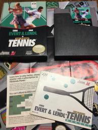 Top Players' Tennis, Chris Evert & Ivan Lendl in (Nintendo Entertainment System)