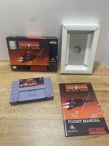 Turn & Burn: No Fly Zone (Super Nintendo Entertainment System)