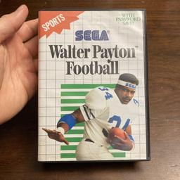 Walter Payton Football (Sega Master System)