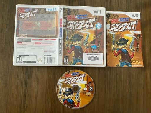 Collectible image of Wild West Shootout (Nintendo Wii)