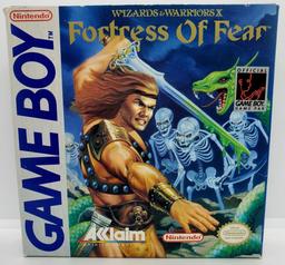 Wizards & Warriors X: Fortress of Fear (Nintendo Game Boy)